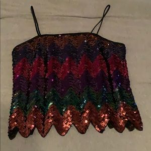 Sequined top